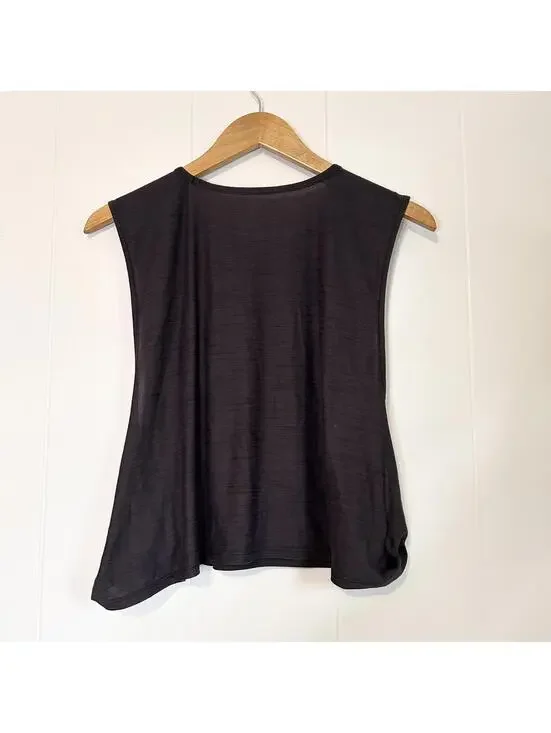 Old Navy Active Workout Gray Sleeveless Breathable Muscle Tank Women's Large - Picture 4 of 5